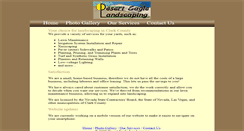 Desktop Screenshot of deserteaglelandscaping.com